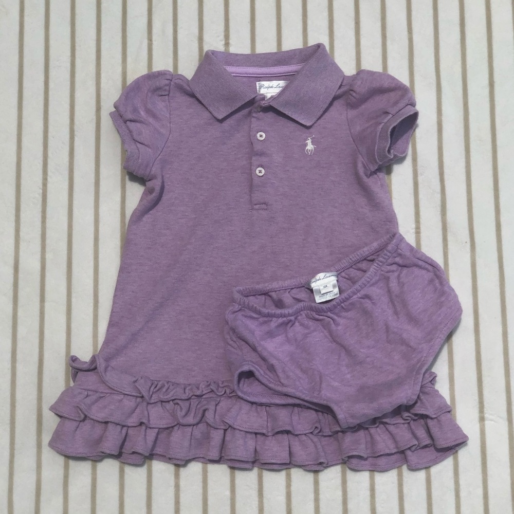 Ralph Lauren ruffle dress